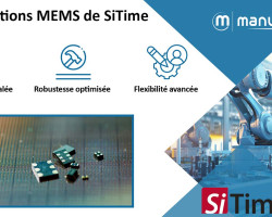 Boostez la précision de vos systèmes d'automatisation industrielle avec les solutions MEMS de SiTime