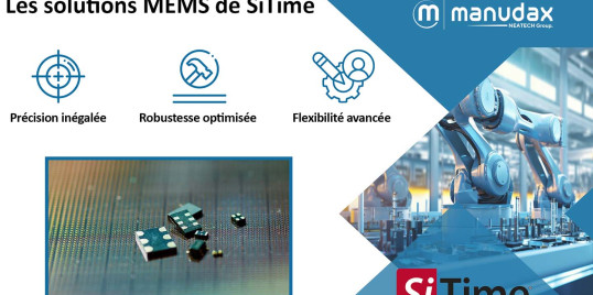 Boostez la précision de vos systèmes d'automatisation industrielle avec les solutions MEMS de SiTime