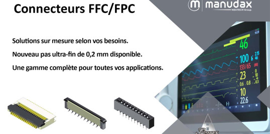 Connecteurs FFC/FPC Amtek : un nouveau pas de 0,2 mm pour les designs électroniques ultra-compacts