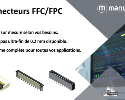 Connecteurs FFC/FPC Amtek : un nouveau pas de 0,2 mm pour les designs électroniques ultra-compacts