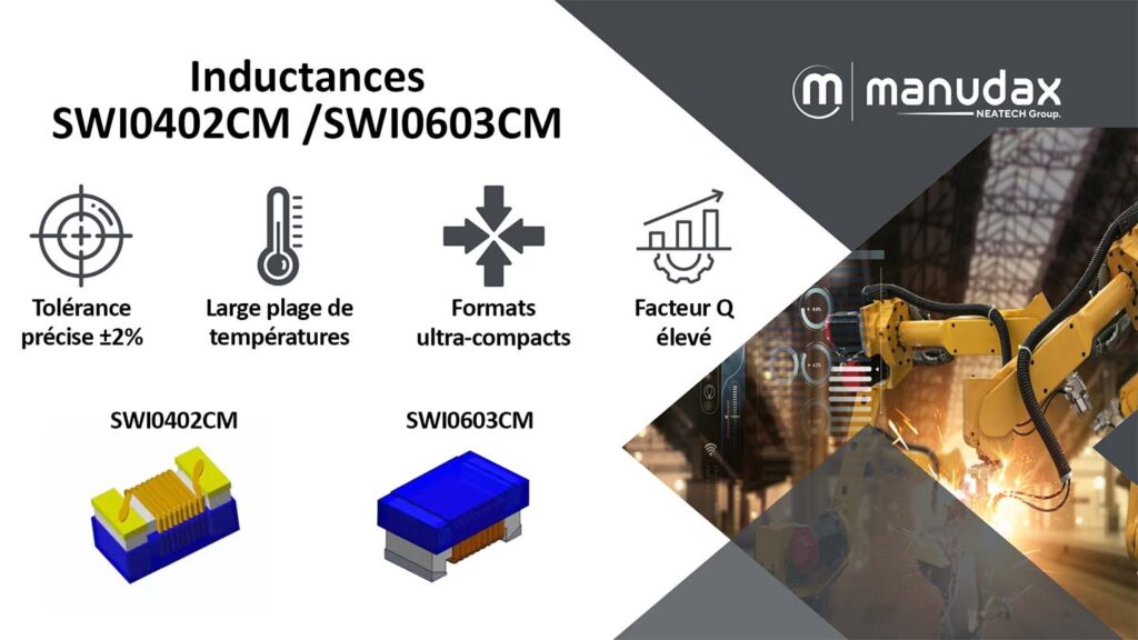 Découvrez les inductances céramiques RF SWI0402CM et SWI0603CM de chez ABC