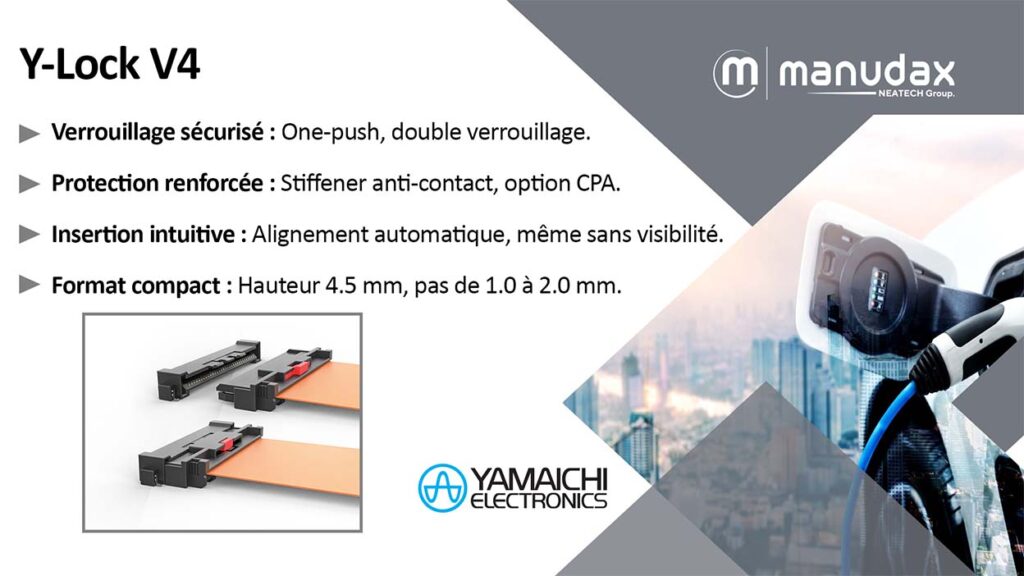 Y-Lock V4 - La solution parfaite de carte à câble pour les systèmes de contact cellulaire et de batterie