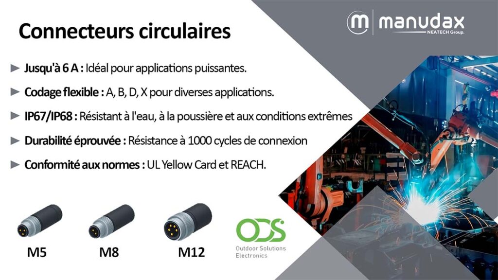 Connecteurs Circulaires ODS : Solutions Hautes Performances pour Applications Industrielles